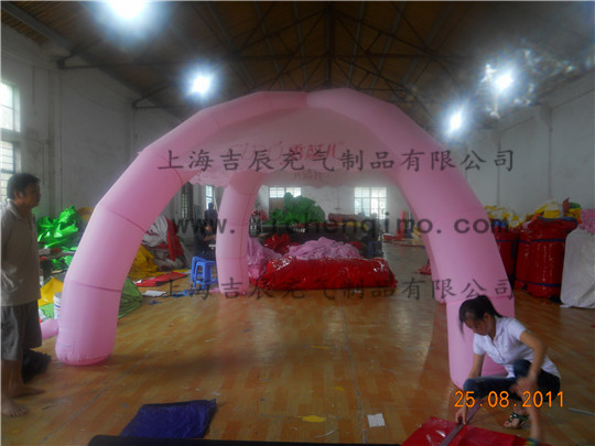 十字交叉充气帐篷                                                                                                                                                                                                