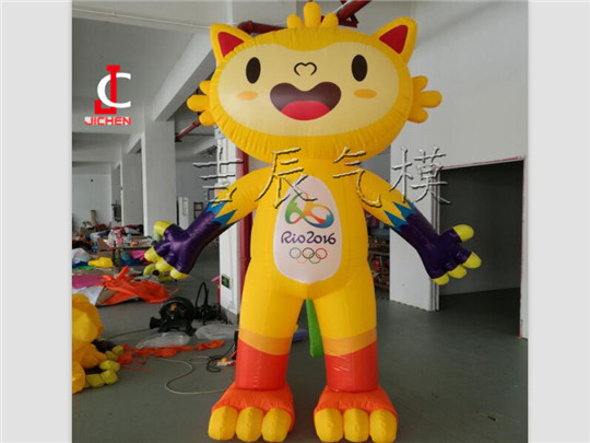 巴西奥运会吉祥物气模                                                                                                                                                                                              