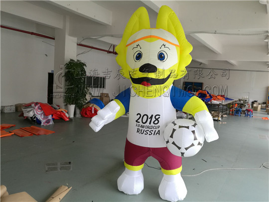 2018世界杯吉祥物气模                                                                                                                                                                                            